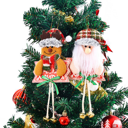 Niedlicher Schneemann Weihnachtsbaum-Anhänger Brehn