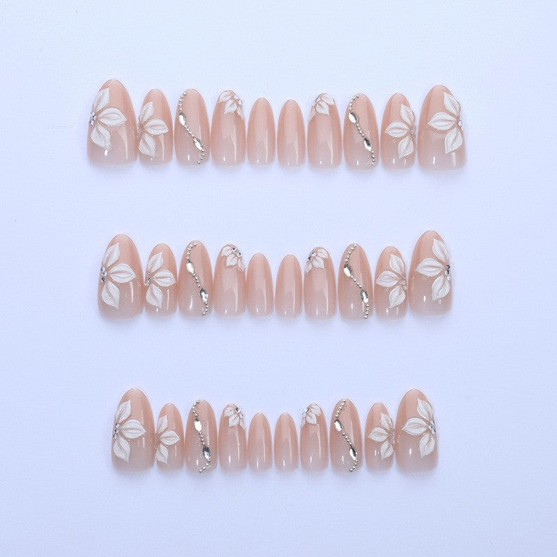 Elegantes Blumennagelkunst-Set Brehn