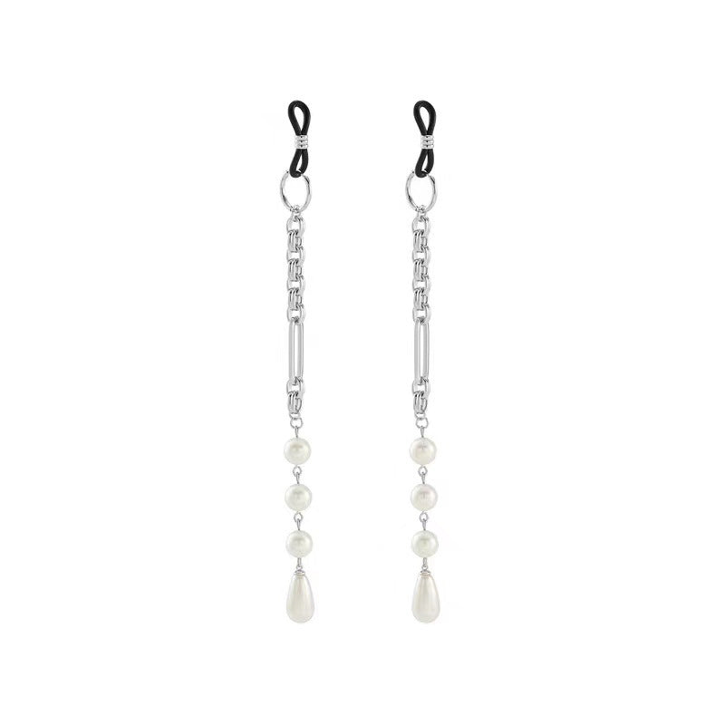 Elegante Perlen-Verbund Brillen Kette Brehn