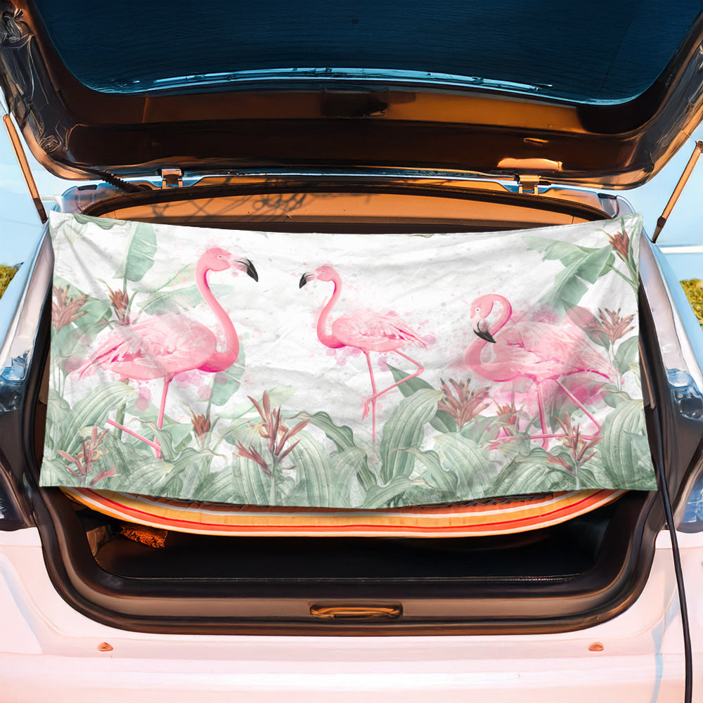 Kofferraummatte mit kreativem Flamingo-Design Brehn