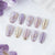 Deluxe Floral Press-On Nagelkunstset Brehn