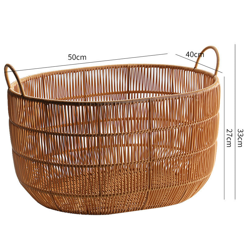 Eleganter handgefertigter Aufbewahrungskorb Brehn