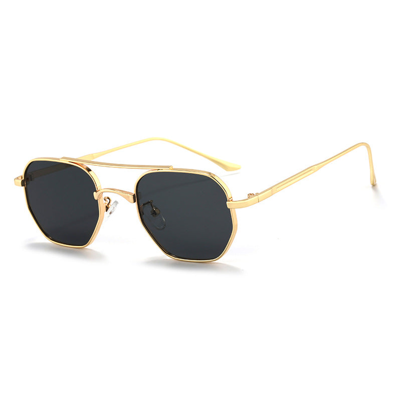 Herren Stilvolle Achtkantige Sonnenbrille Brehn