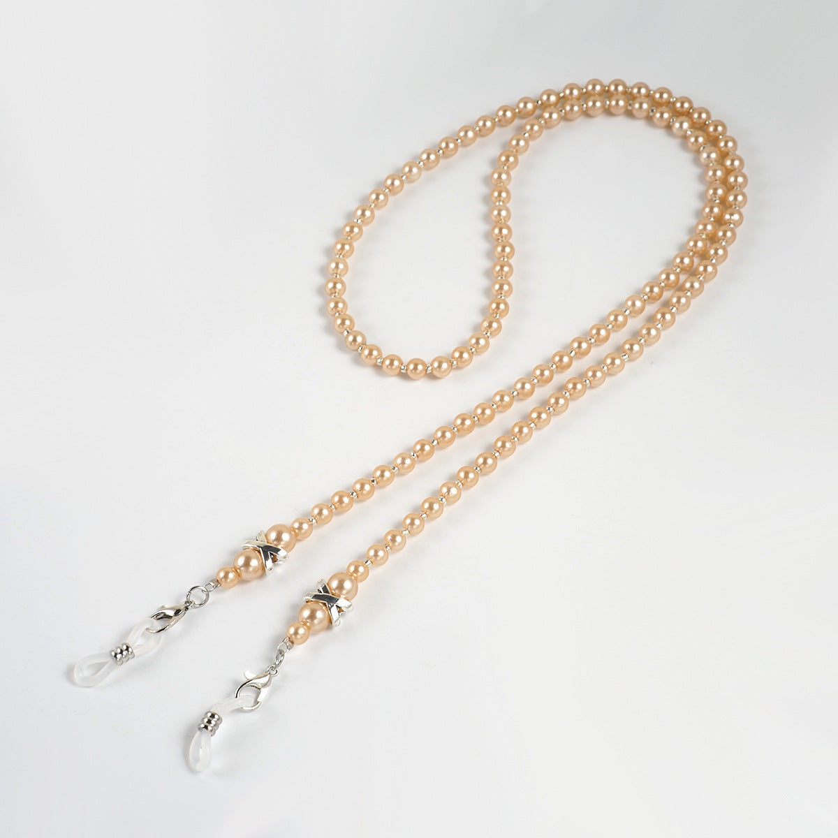 Elegante Perlen Brille Kette Brehn