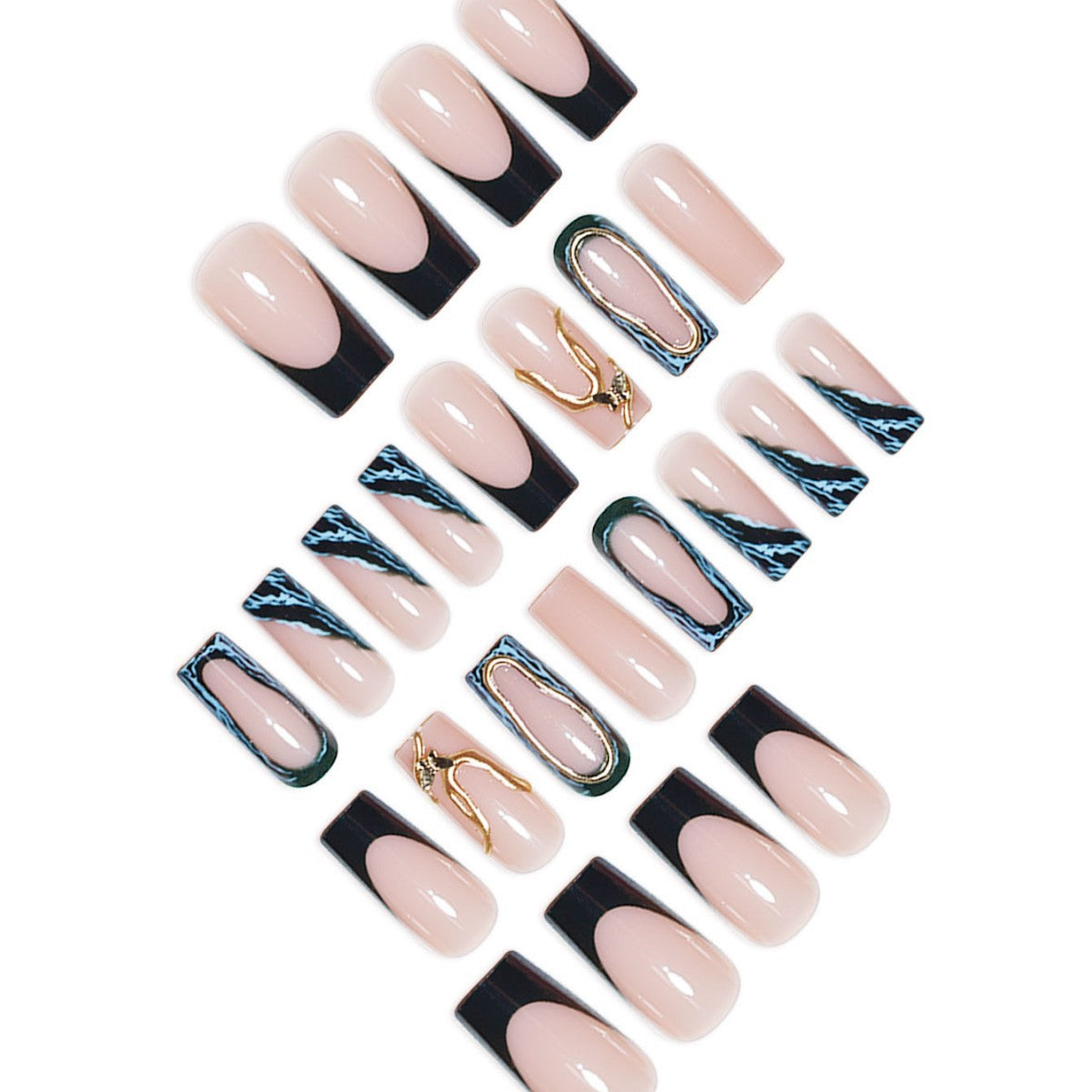 Künstlerisches Statement Press-On Nail Enhancements Brehn