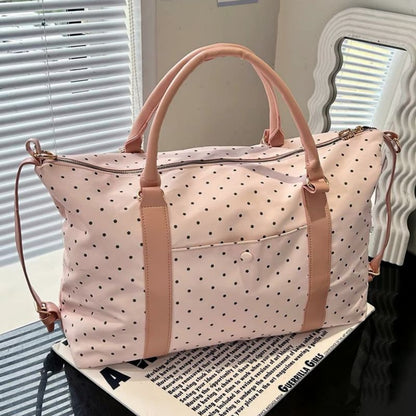 Damen gepunktete Reisetasche Brehn