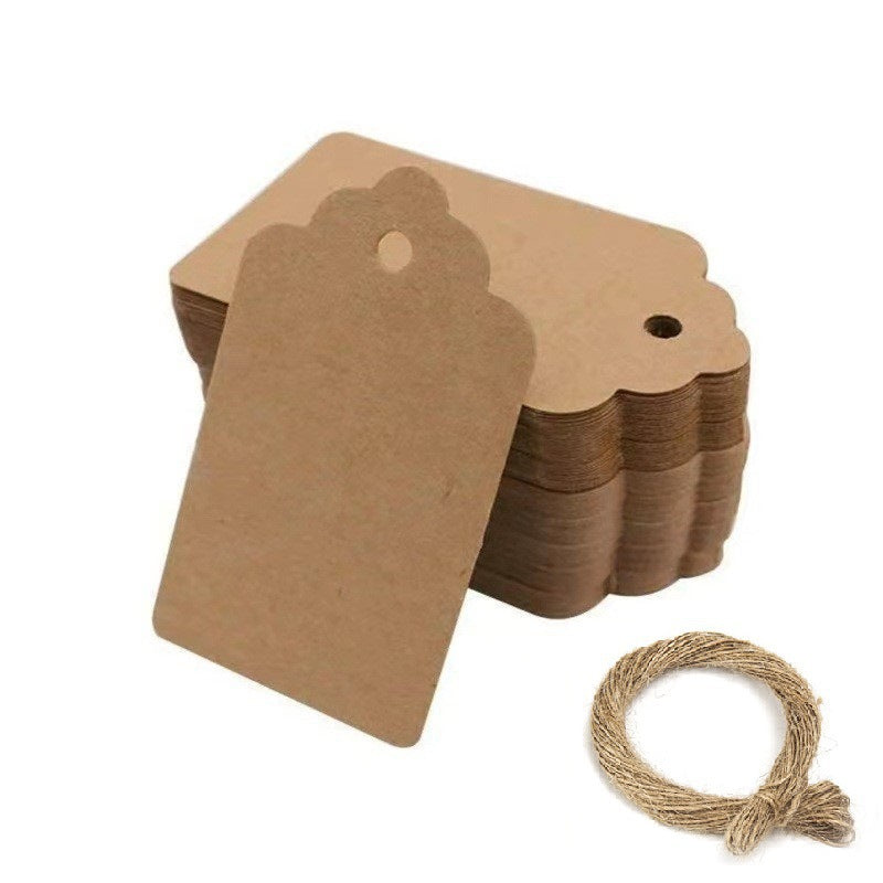 Umweltfreundliche Kraftpapier-Hangtags Brehn