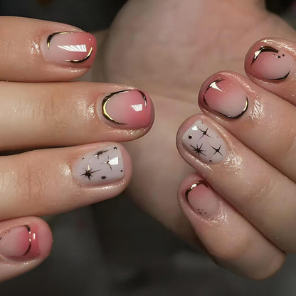 Kunstnagelset mit eleganten Rosenakzenten Brehn