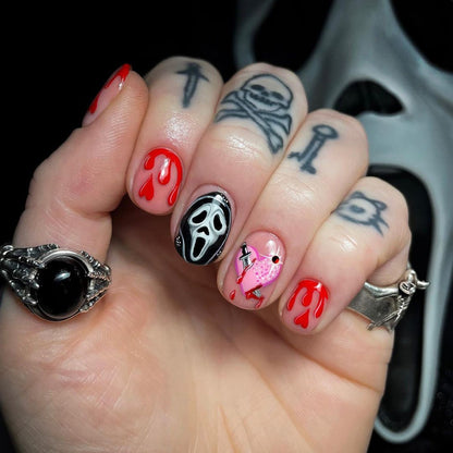 Urlaubs-Themen Press-On Nail Art Brehn