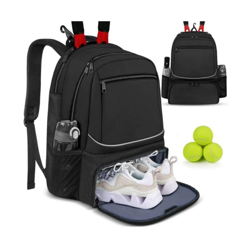 Sport-Rucksack mit Schuhfach und Trinkflaschenhalter Brehn