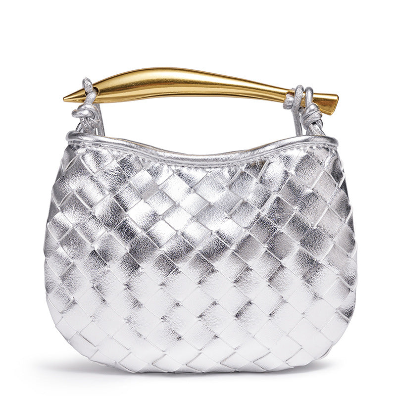 Stilvolle geflochtene Handtasche Brehn