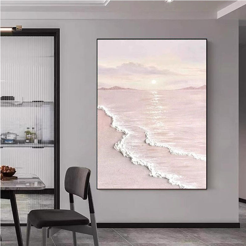 Küstenruhe Leinwand Wandkunst