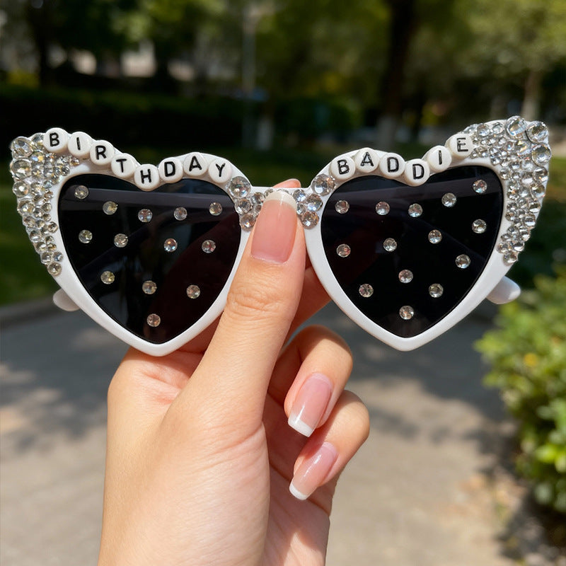 Hochzeits Herzförmige Sonnenbrille Brehn