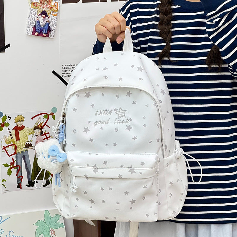 Sternmuster-Schulrucksack Brehn
