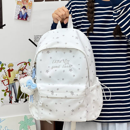 Sternmuster-Schulrucksack Brehn
