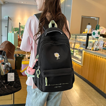 Charmanter Blumenmuster Rucksack Brehn