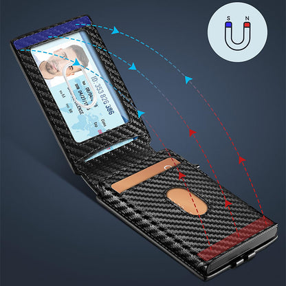 Carbonfaser RFID-blockierendes Kartenetui Brehn 1790153031