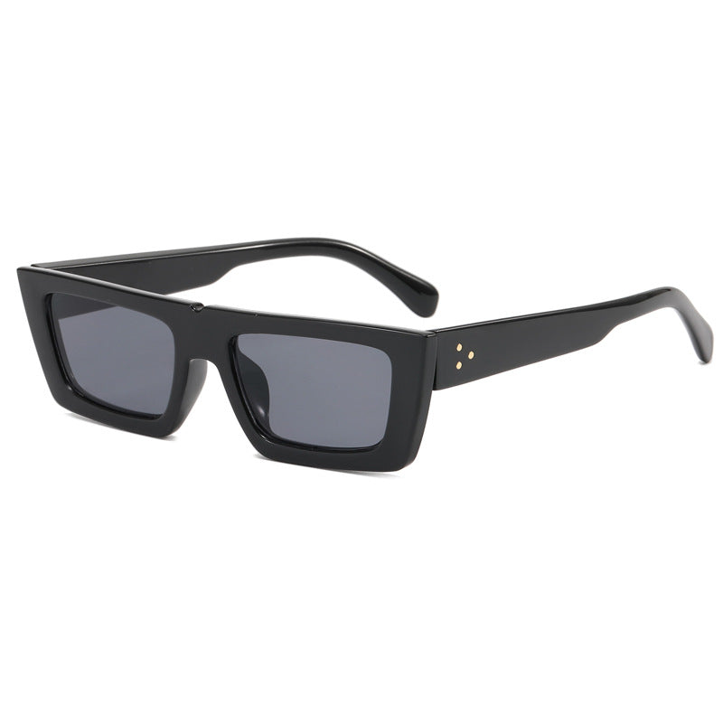 Damen modische quadratische Designer-Sonnenbrille mit polarisierten Gläsern Brehn