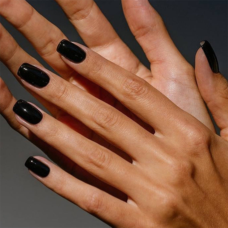 Elegante glänzende Press-On Nagelset Brehn