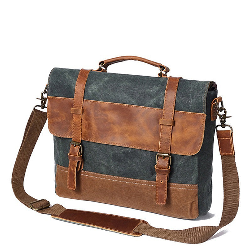 Robuste Aktentasche mit Vintage-Design Brehn