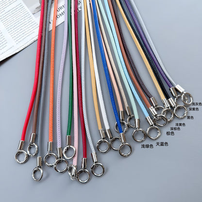 Premium Doppelring-Lederumhängeband Brehn