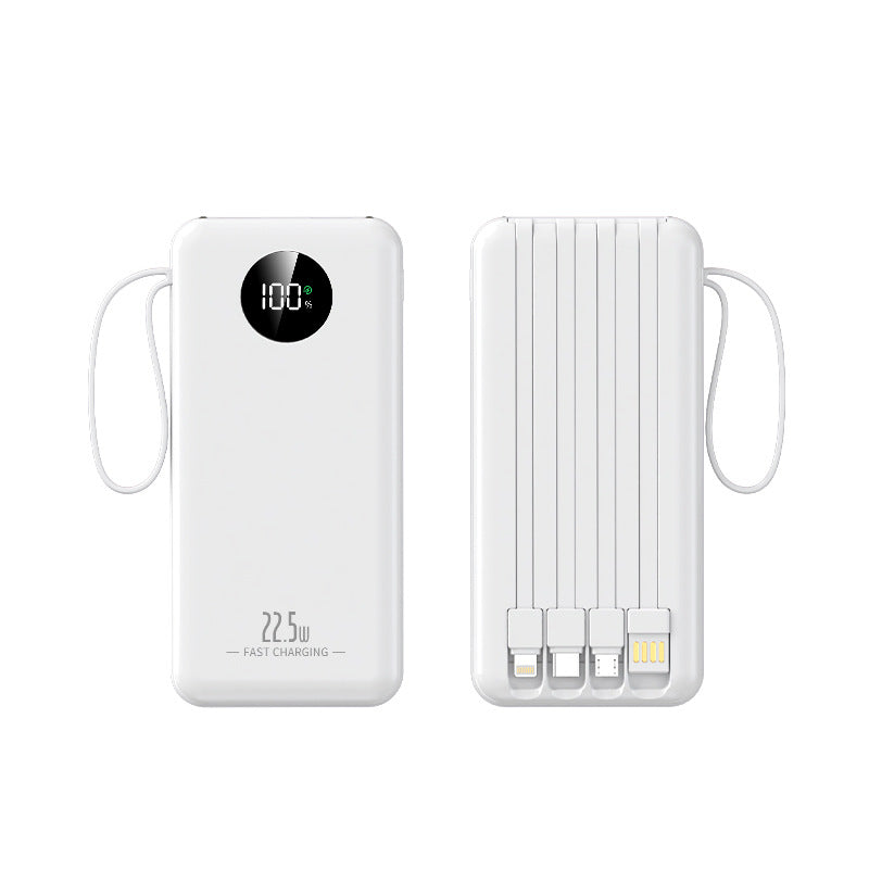 Tragbare Powerbank mit Integrierter Schnellladefunktion und Digitaler Ladeanzeige Brehn