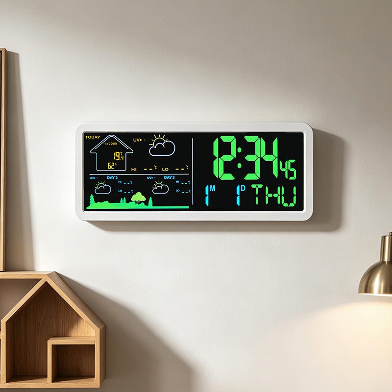 Digitaler Wetter- und Alarmwecker mit Hygrometer Brehn