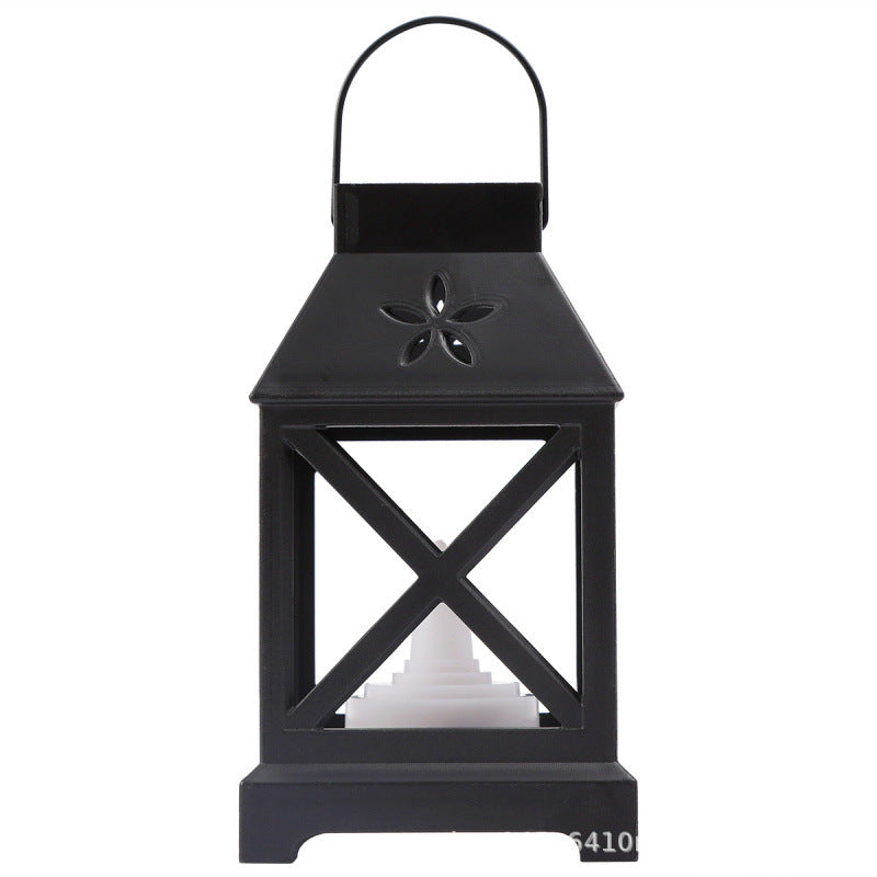 Vintage Laterne mit floralem Design Brehn