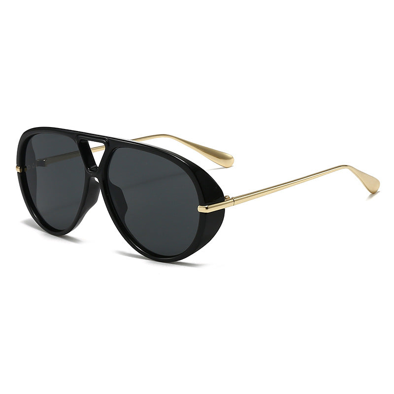 Damen modische oversized Sonnenbrille mit stilvollem Rahmen Brehn