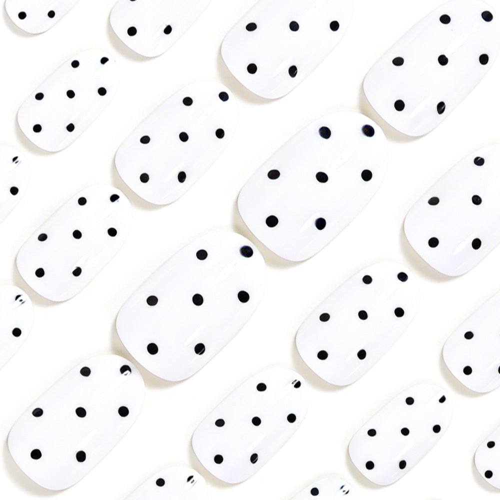 Polka Dot Nagelkunst Wraps Brehn