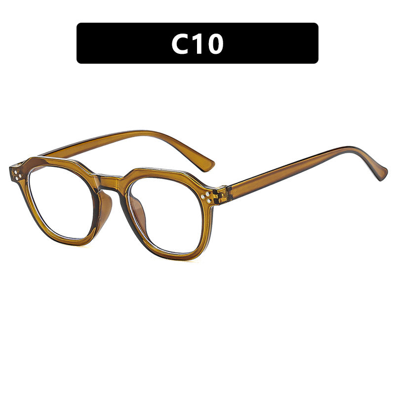 Damen modische Sonnenbrille im trendigen Hexagon-Design Brehn