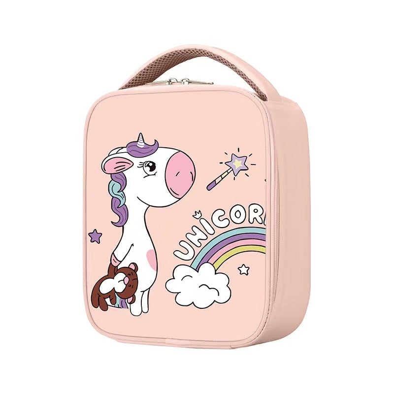 Spaß Dinosaurier-Themen Isolierte Lunch Tasche