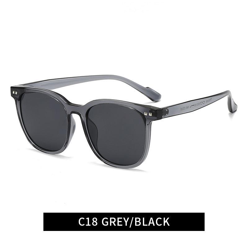 Damen zeitlose Sonnenbrille im modernen Rechteckdesign Brehn
