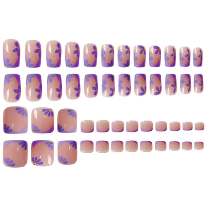 Künstlerisches Nagelkunst-Set mit glänzendem Finish Brehn