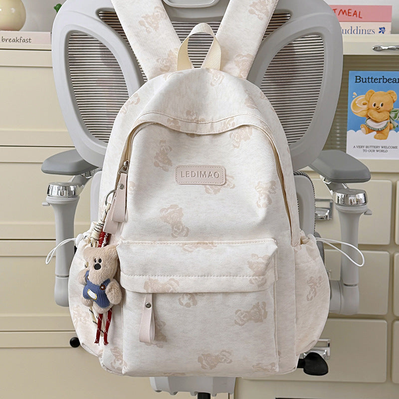 Liebliche Blumenmuster-Rucksack