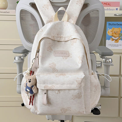 Liebliche Blumenmuster-Rucksack