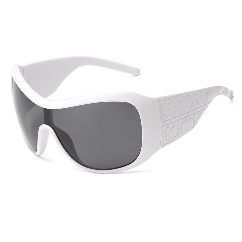 Sportive Herren-Wrap-Around-Sonnenbrille Brehn