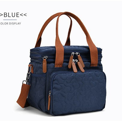 Isolierte Mehrfach-Compartment Mittagessen Tasche Brehn