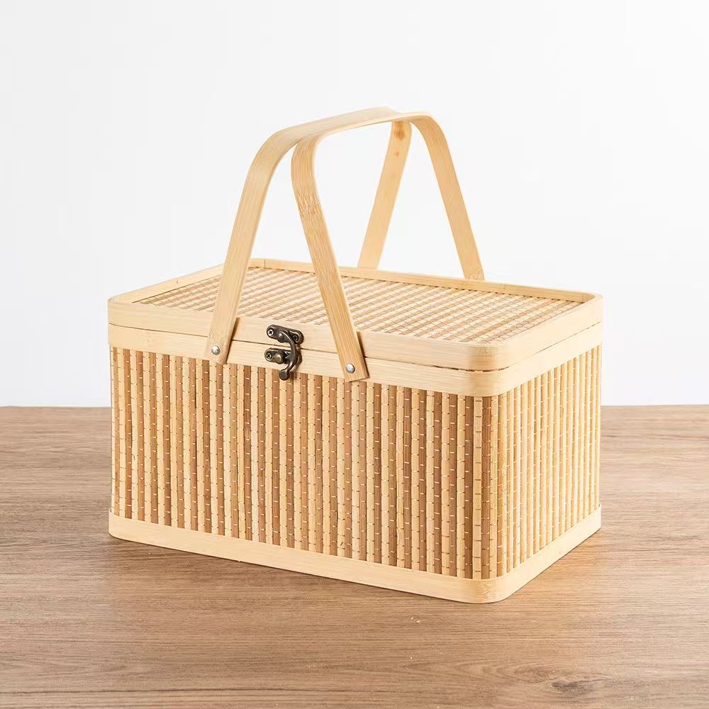 Praktischer Aufbewahrungskorb Aus Rattan Brehn
