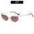 Geometrischer Rahmen Cat-Eye Sonnenbrille