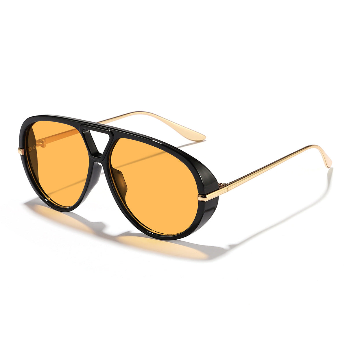Damen Sportliche Sonnenbrille im markanten Pilotenstil Brehn