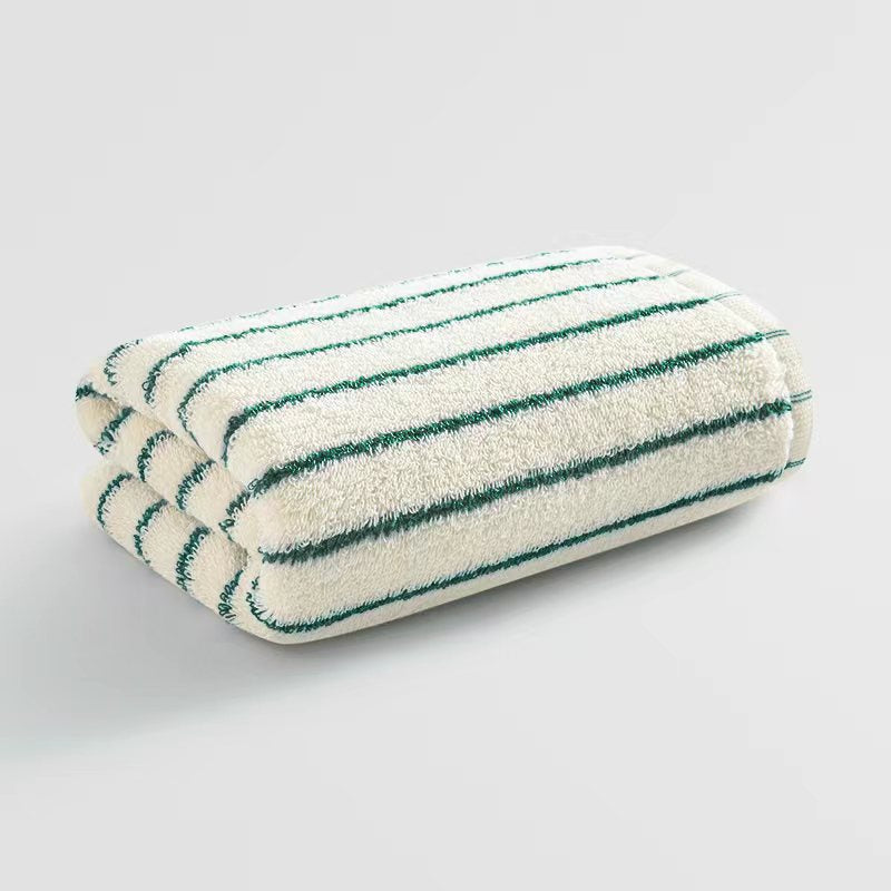 Damen Velours-Badetuch mit gestreiftem Design Brehn