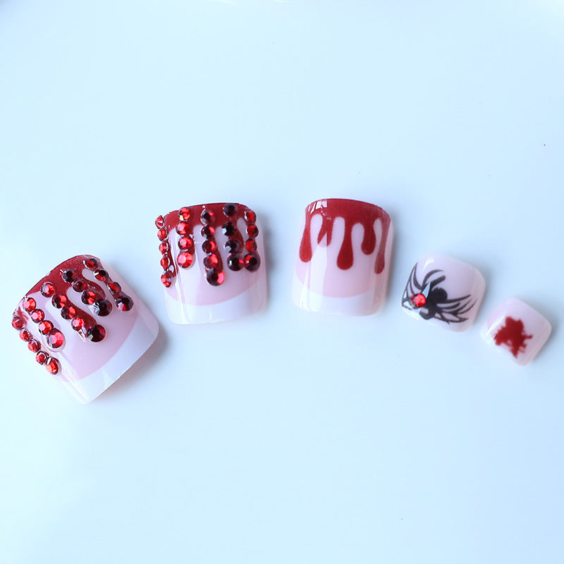 Halloween-Themen Dekorative Nagelkunst Set Brehn