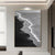 Modern Monochrome Leinwand Kunstwerk