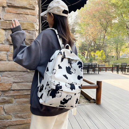 Cartoon-Charakter Druck Rucksack Brehn