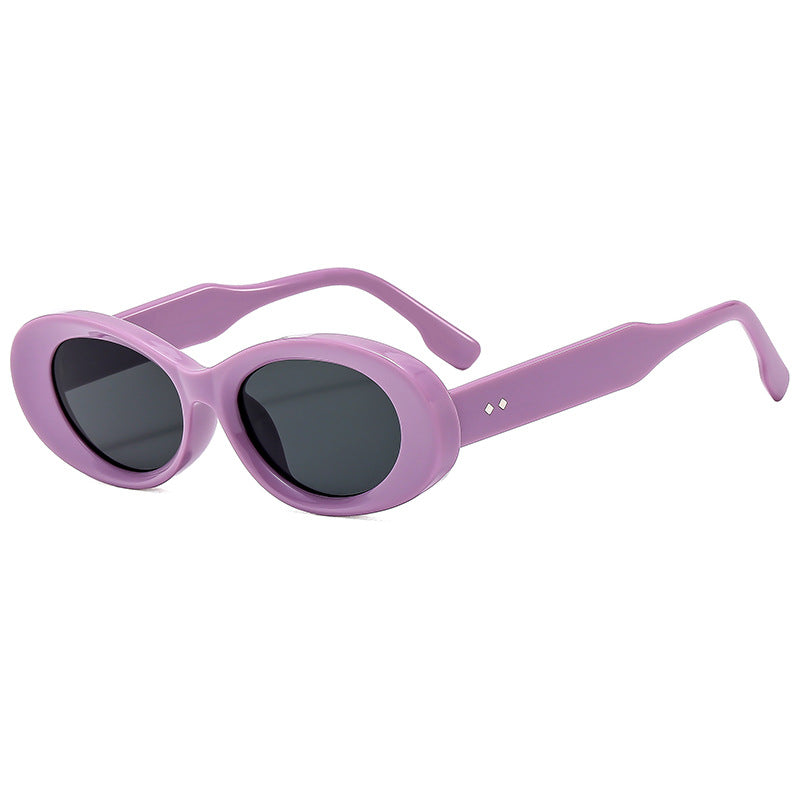 Damen Retro-inspirierte Sonnenbrille im eleganten Ovaldesign Brehn