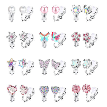 Charmante Clip-On Ohrringe Set Brehn