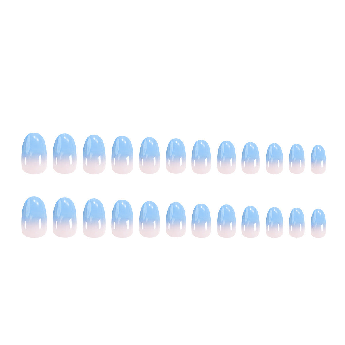 Kunstvolle Ombre-Nagelgestaltung Brehn
