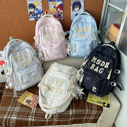 Stylische gestickte lässige Rucksack Brehn 1791205709