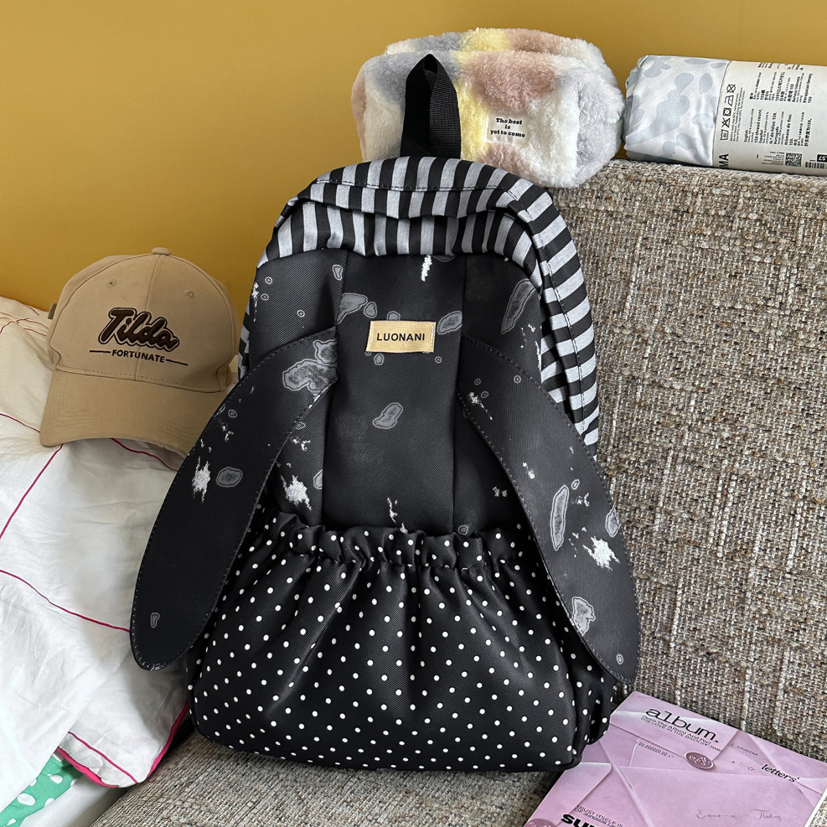 Verspielt Tier-Themen Rucksack Brehn